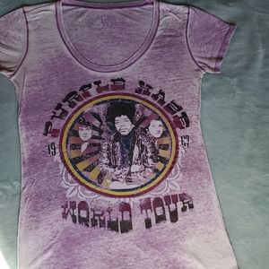 Womens Jimi Hendrix t-shirt size M